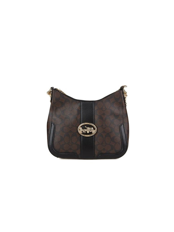 Coach 100% Leather crossbody bag in brown