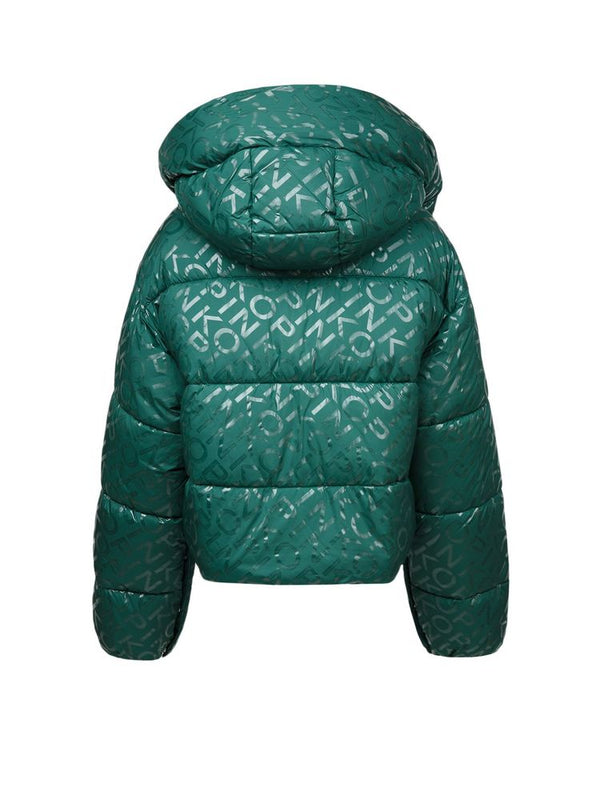 Pinko 100% Polyester down jacket in teal