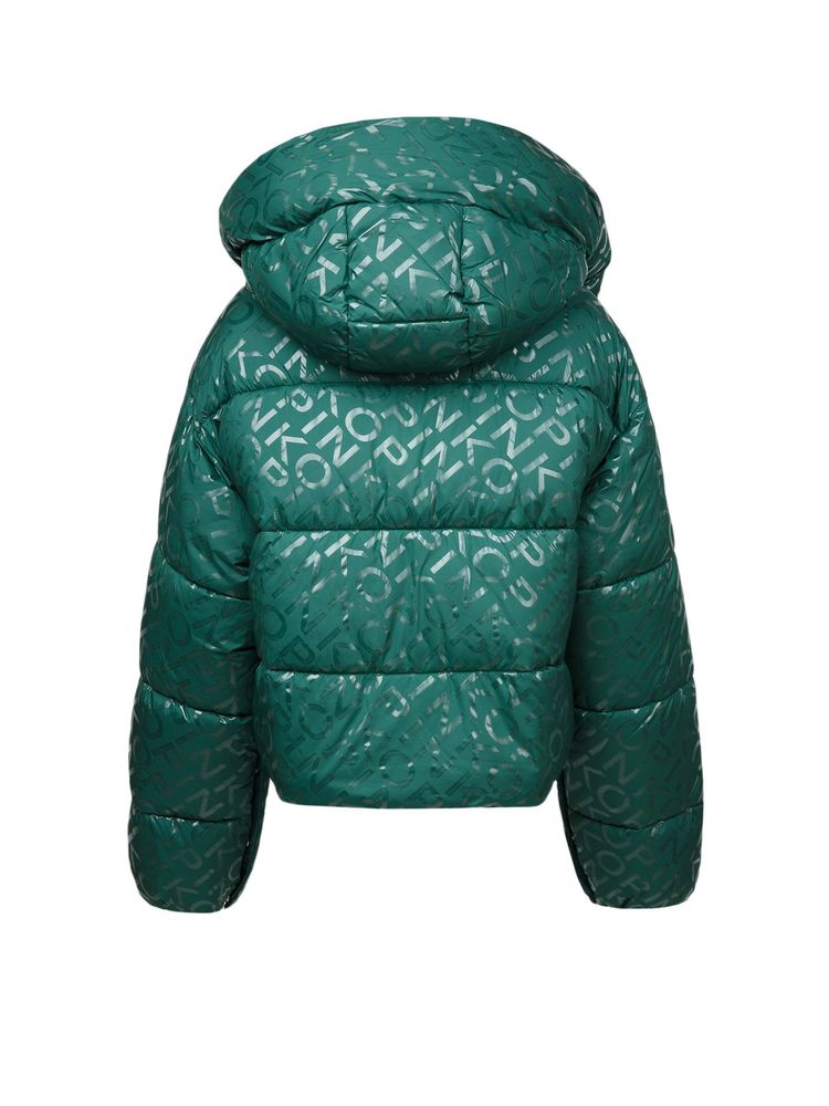 Pinko 100% Polyester down jacket in teal