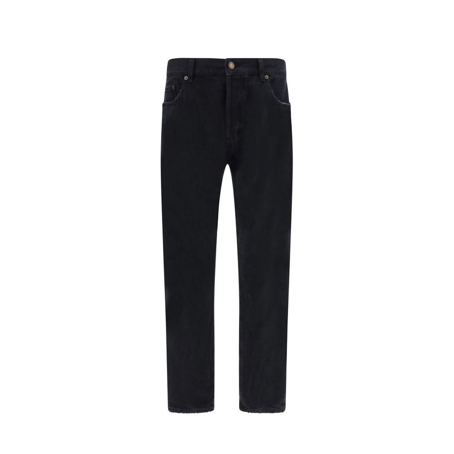 Saint Laurent 100% Cotton jeans in black
