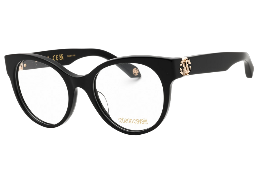 Roberto Cavalli VRC027M Acetate eyeglasses in black