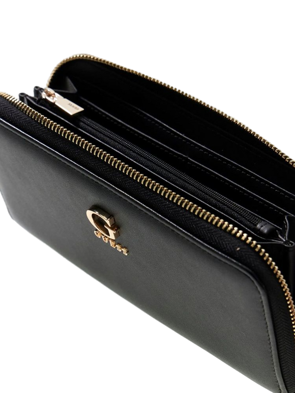 Guess 100% Polyurethane wallet in black