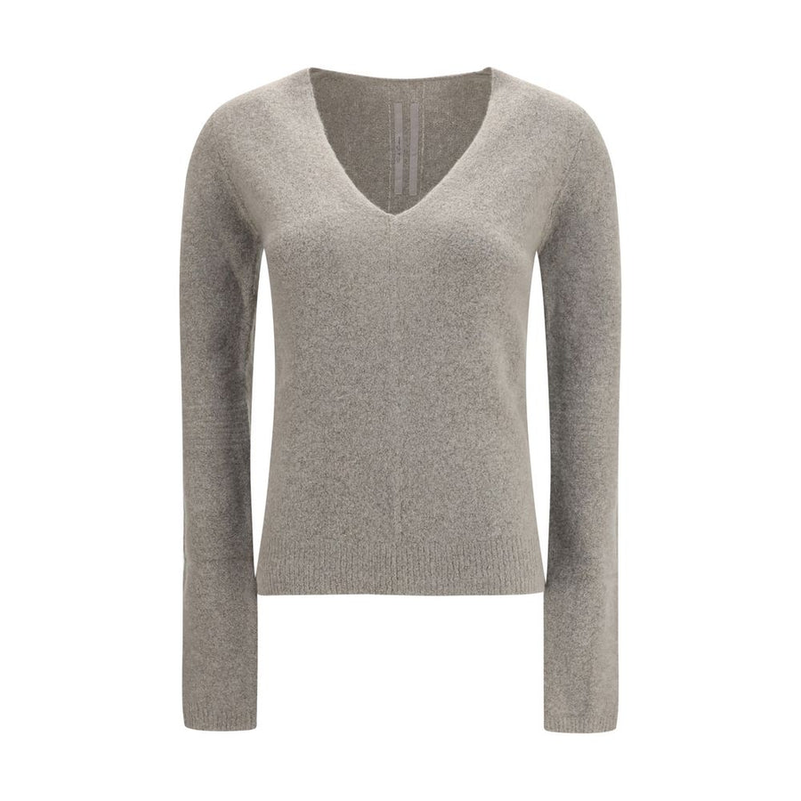 Rick Owens 80% Kashmir/capra Hircus 18% Polyamide 2% Elastane sweater in gray