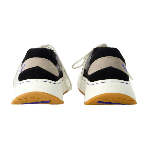 Ader Error Calfskin sneaker in white