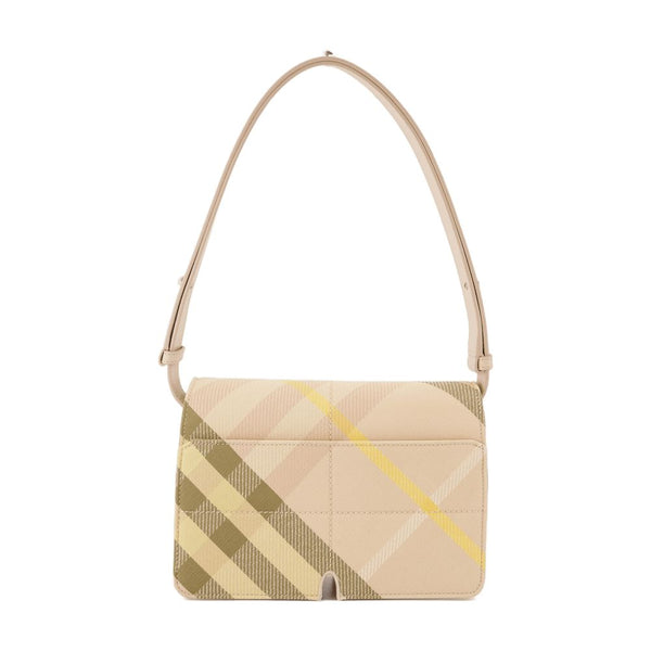 Burberry synthetic shoulder bag in beige