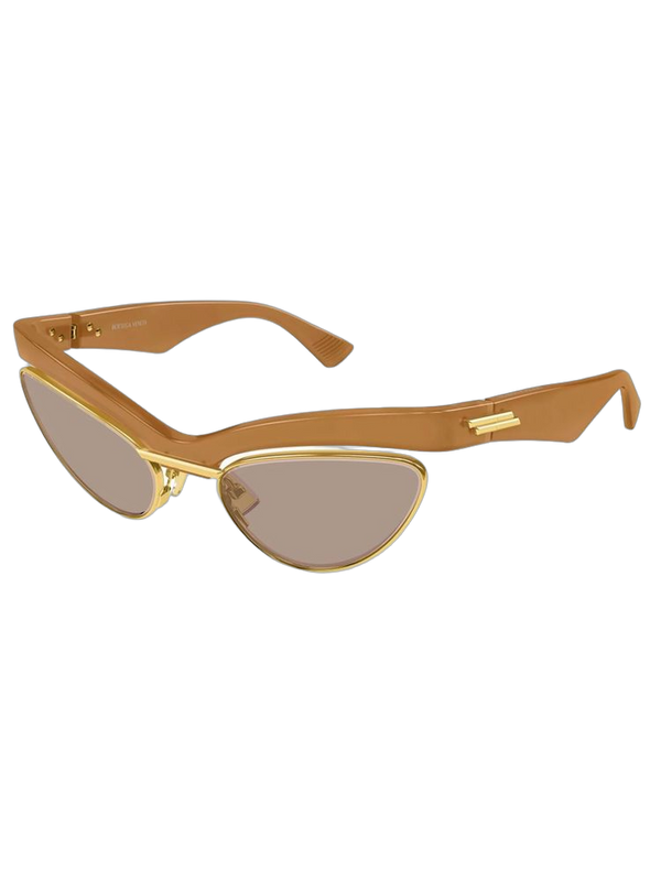 Bottega Veneta BV1480S Acetate sunglasses in orange