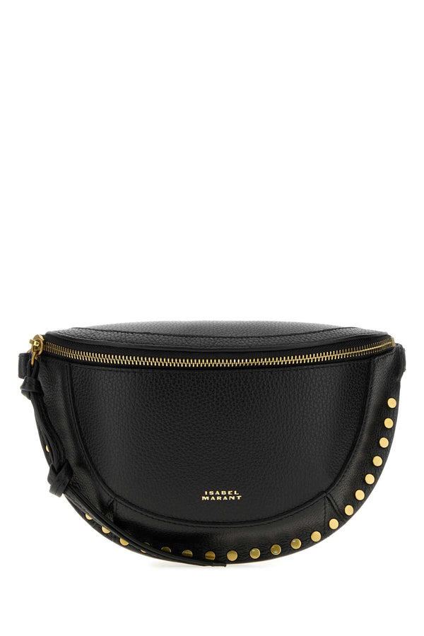 Black Leather Skano Belt Bag Marsupi