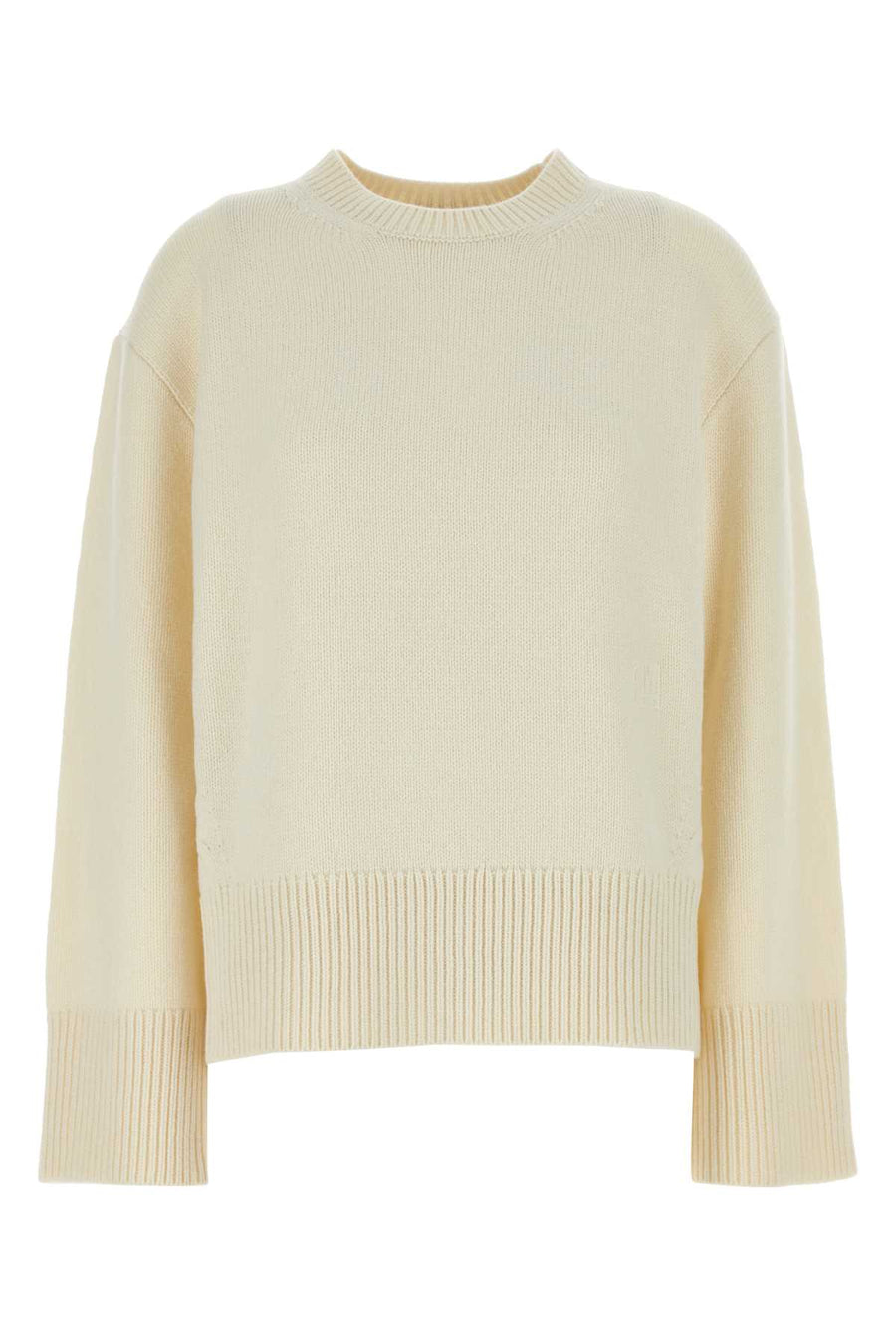 Camilla And Marc Crewneck 80% Merino wool sweater in white