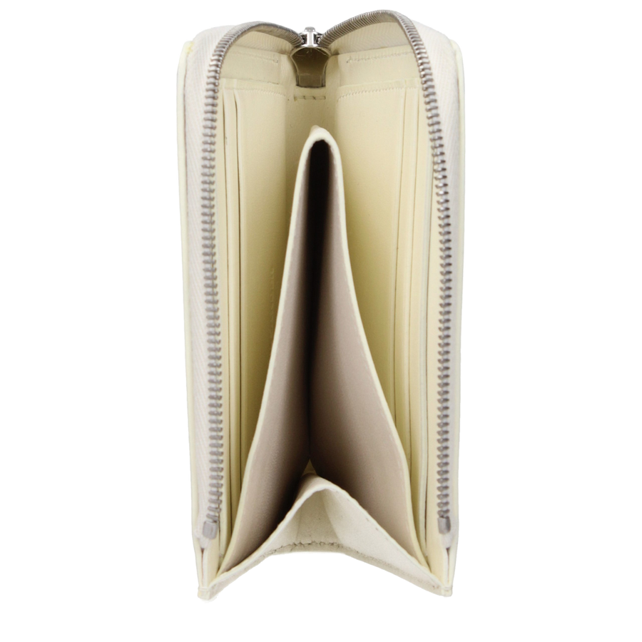 Jil Sander Leather wallet in white
