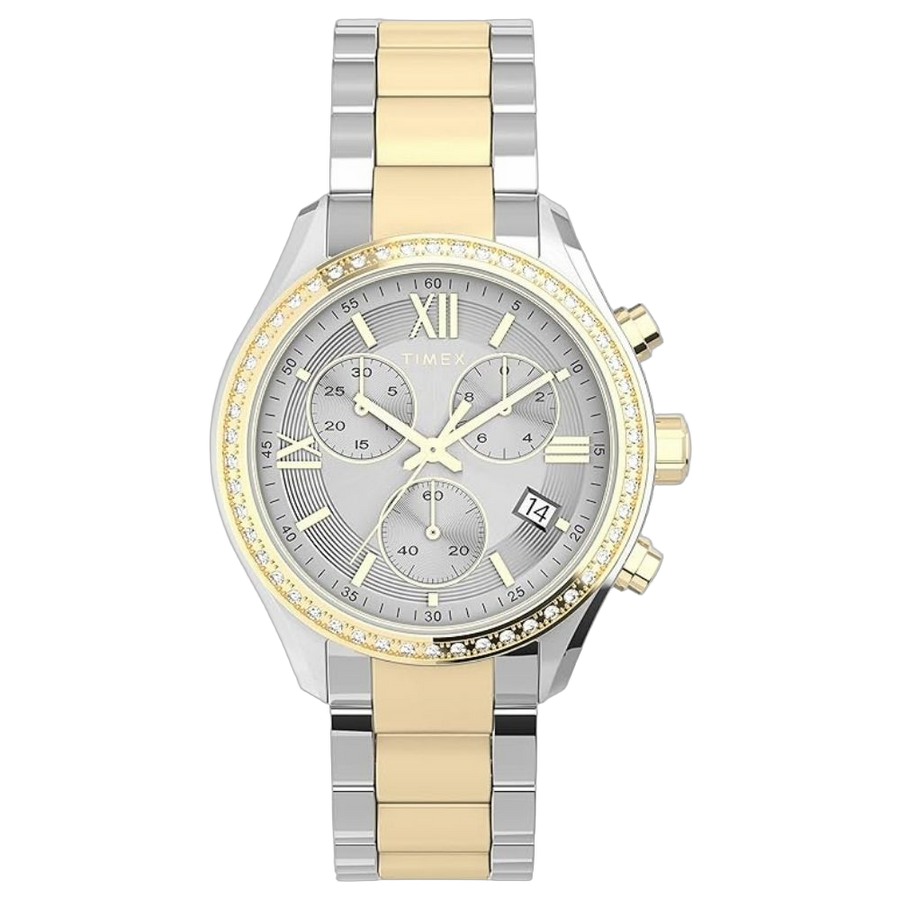 Timex watch in silver