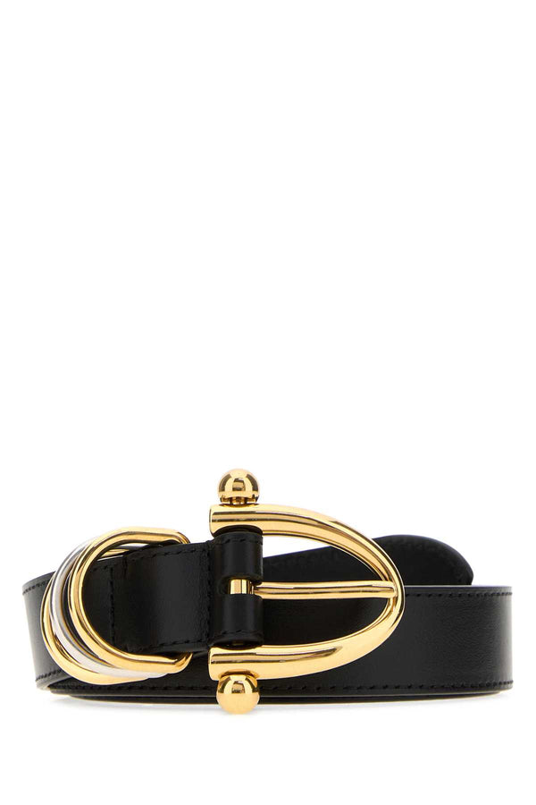 Chloé Exterior: 100% Calf; Finishing: Brass belt in black