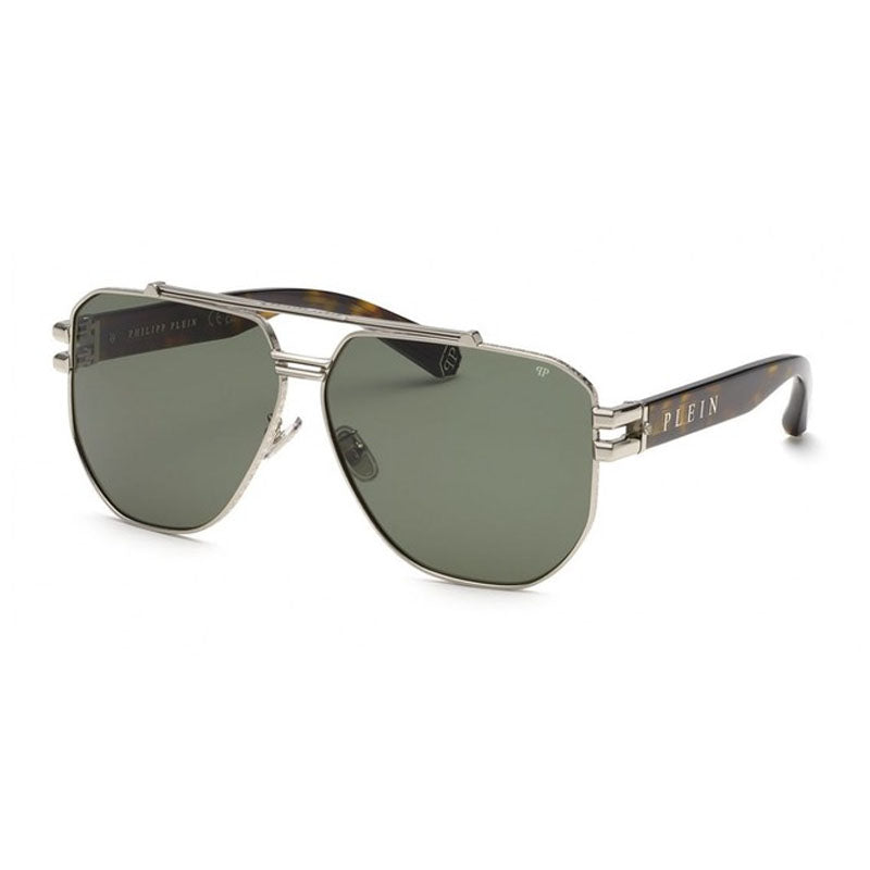 Philipp Plein SPP1850K07 sunglasses in silver