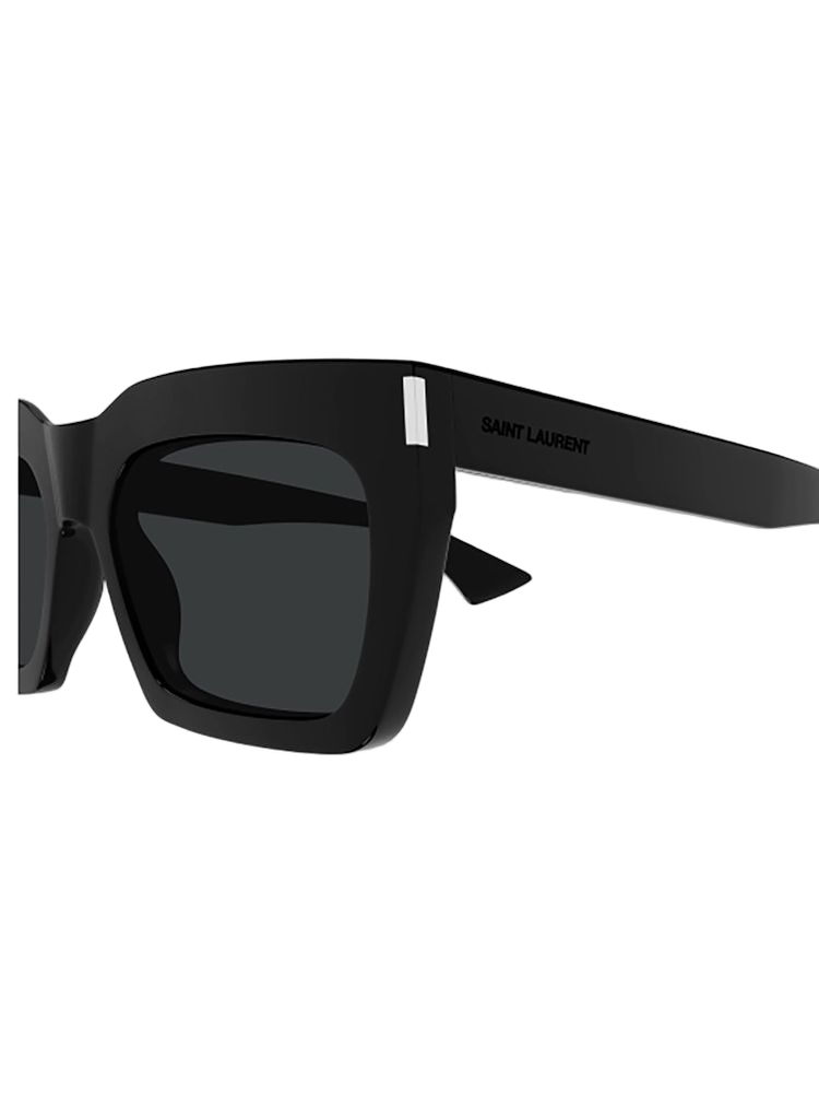 Saint Laurent SL Recycled acetate frame sunglasses in black
