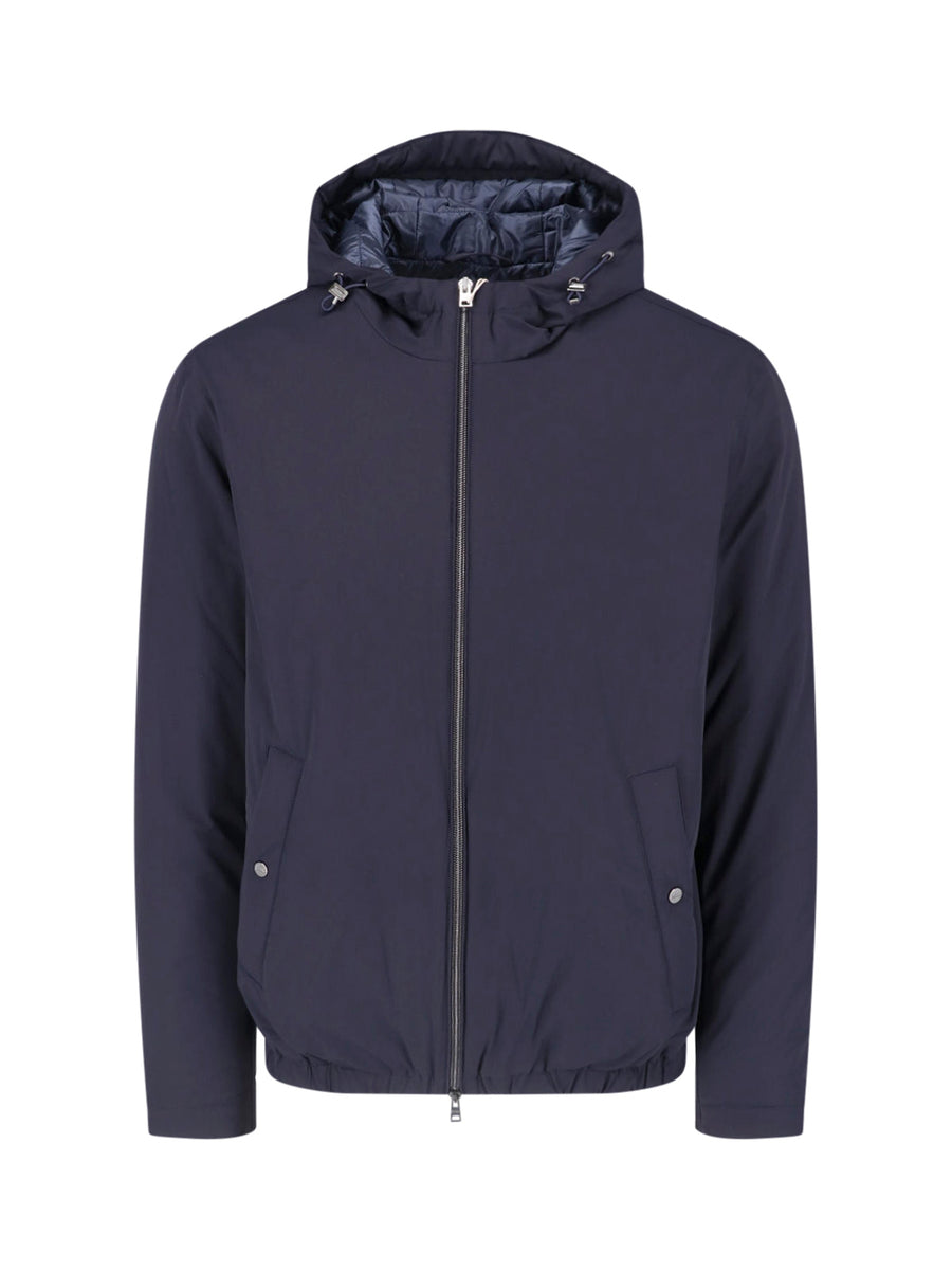Herno 86% Polyamide jacket in navy
