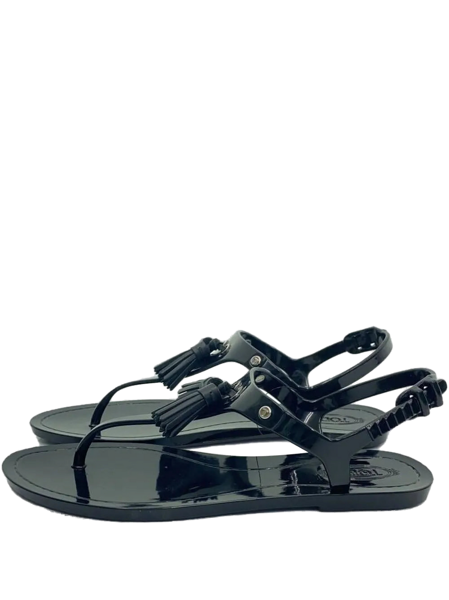 Tod's sandals in black