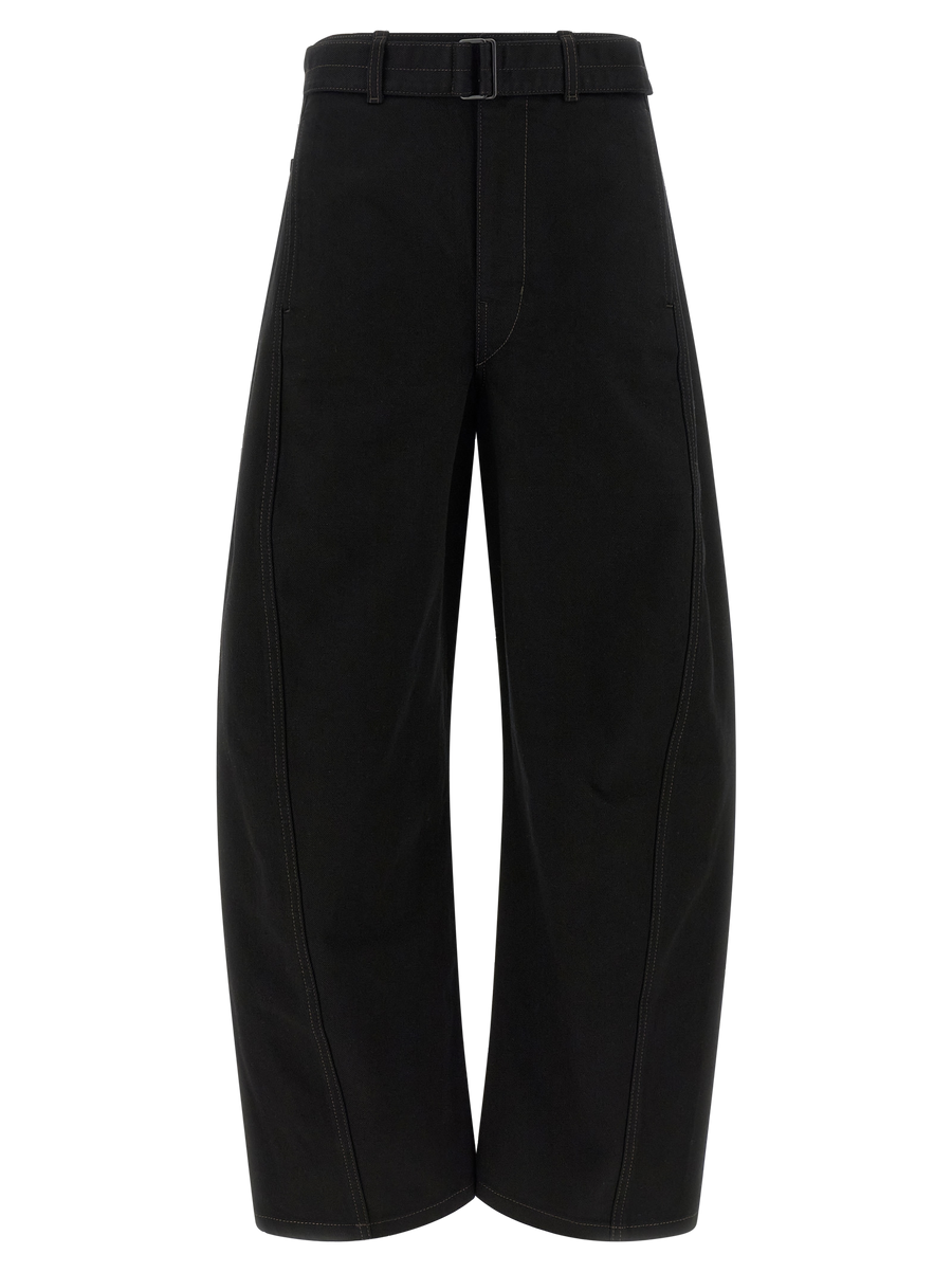 Lemaire 100% Cotton jeans in black