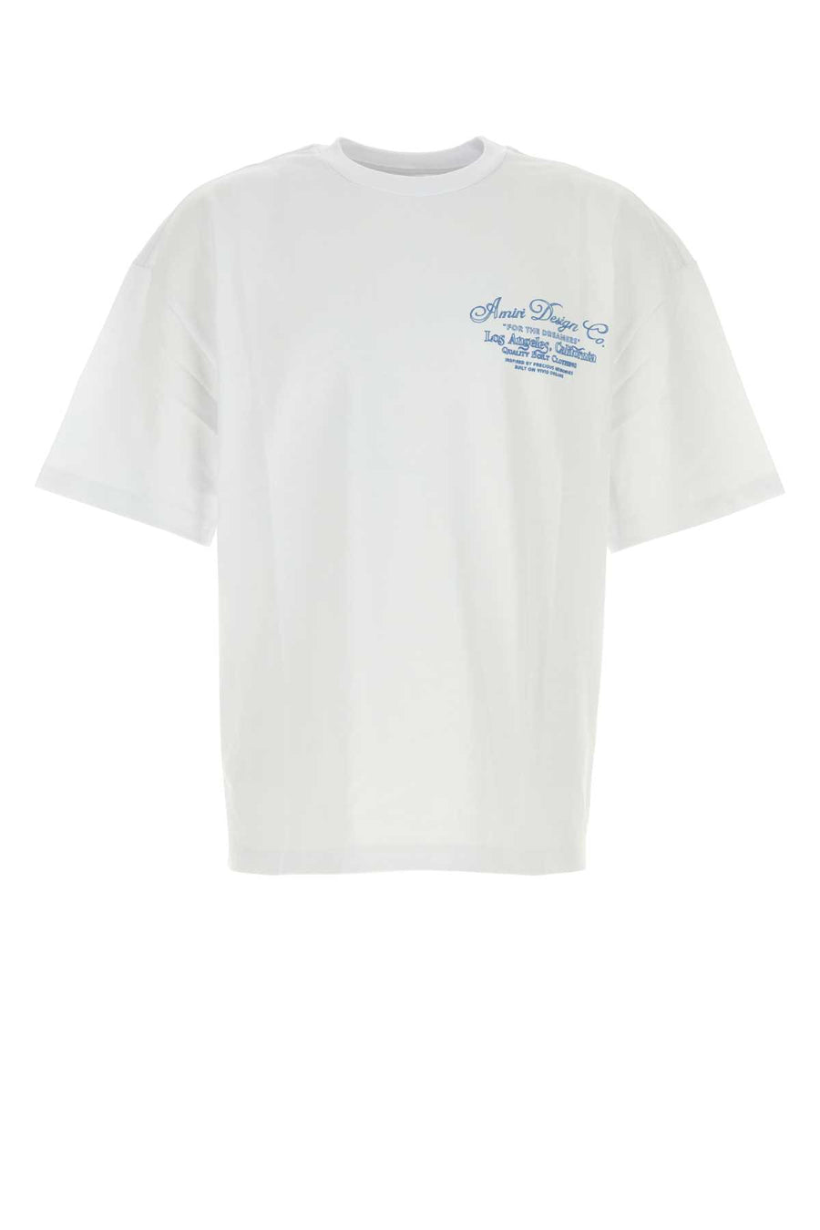 White Cotton Oversize T-Shirt Exterior
