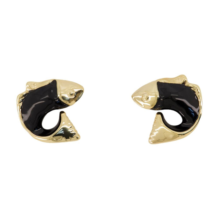 Les Boucles Poisson - Jacquemus Metal Black Jewelry-watches / Earrings