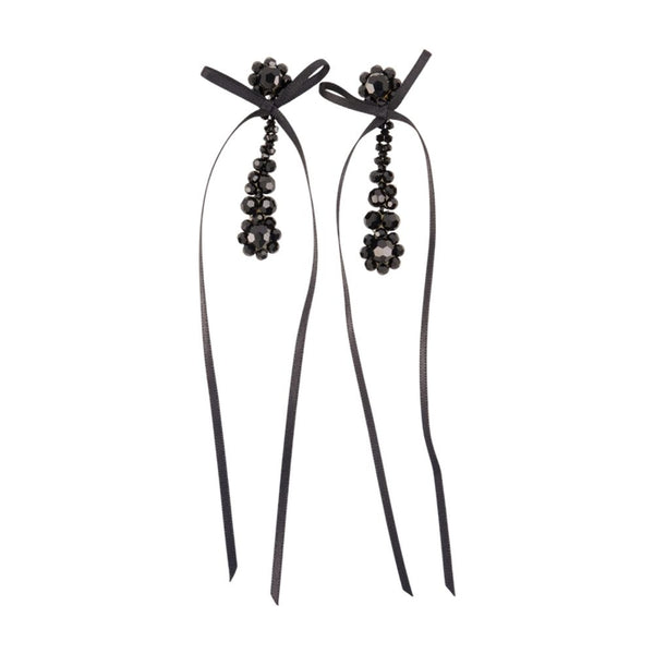 Simone Rocha Synthetic earrings in black