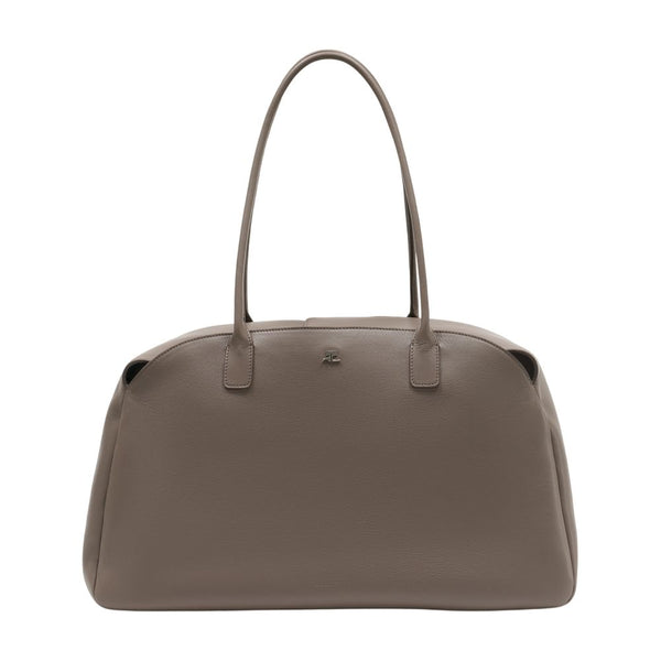 Courreges Cowhide shoulder bag in brown