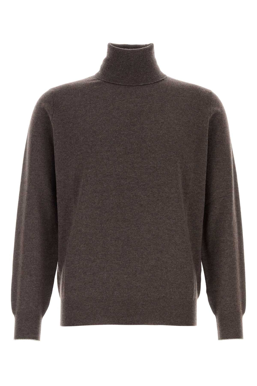 Brunello Cucinelli Turtleneck 100% Cashmere sweater in brown