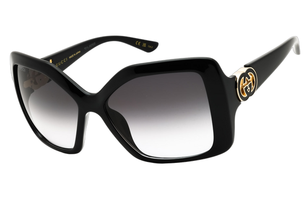 Gucci GG2015S Injected propionate frame sunglasses in black