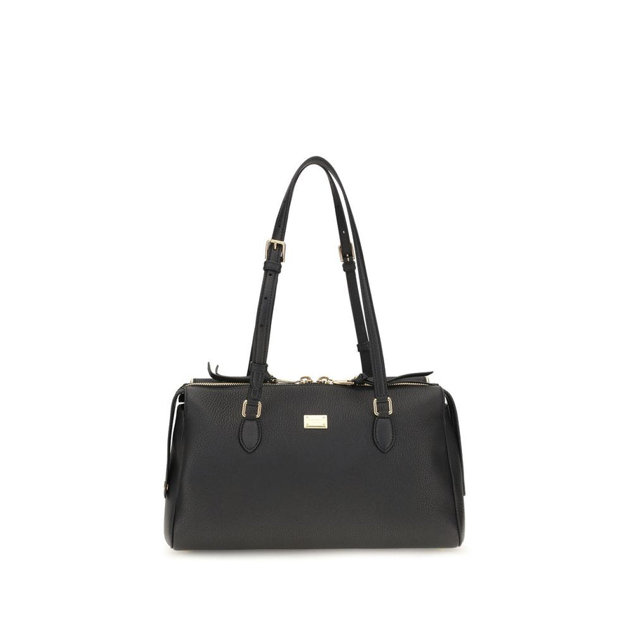 Dolce & Gabbana 100% Calf Leather Bos Taurus shoulder bag in black