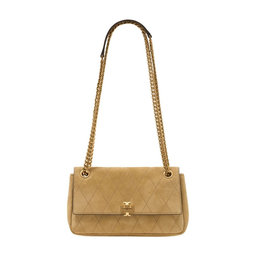 Tory Burch Calfskin shoulder bag in beige