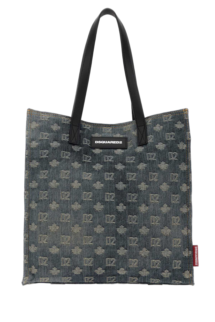 Dsquared2 Exterior: 100% Fabric tote bag in gray