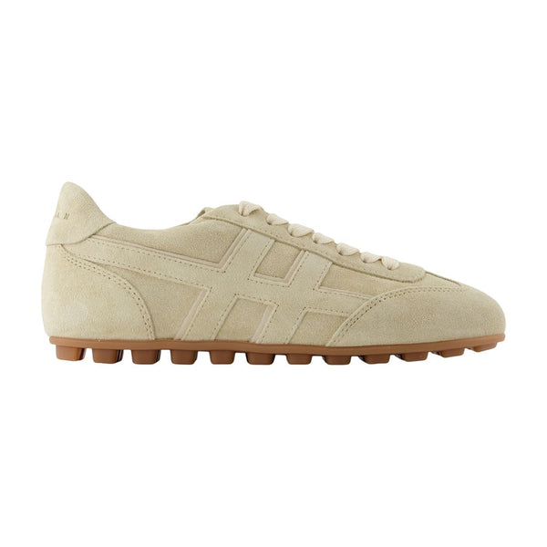 Hogan Calfskin sneaker in beige