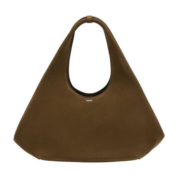 Coperni calfskin hobo bag in brown