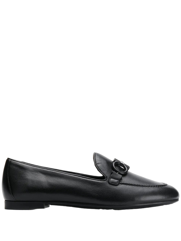 Ferragamo Leather loafer in black