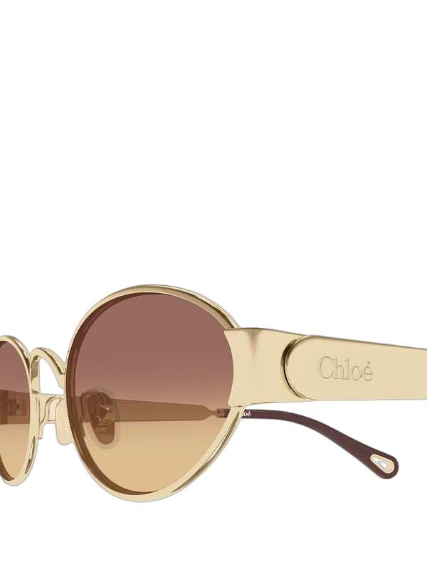 Chloé CH0355S Metal sunglasses in gold