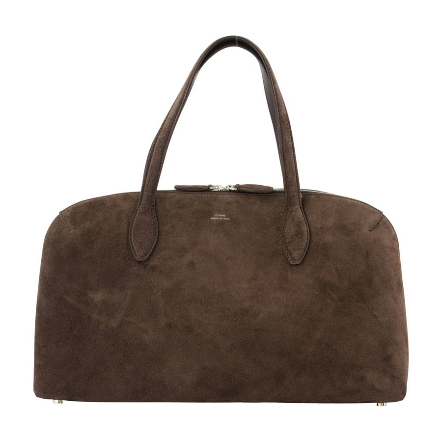 Toteme calfskin shoulder bag in brown
