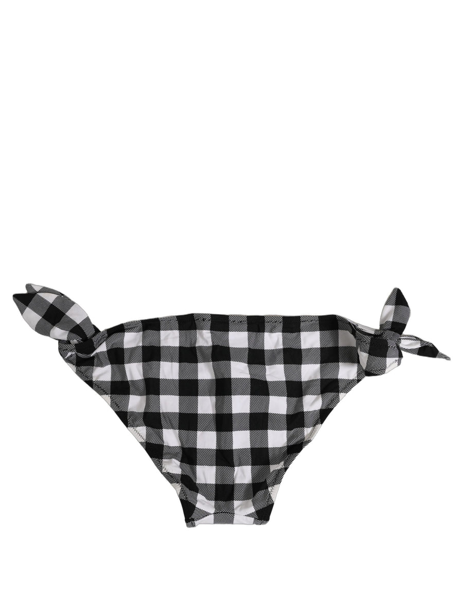 Dolce & Gabbana 75% Nylon bikini bottom in black