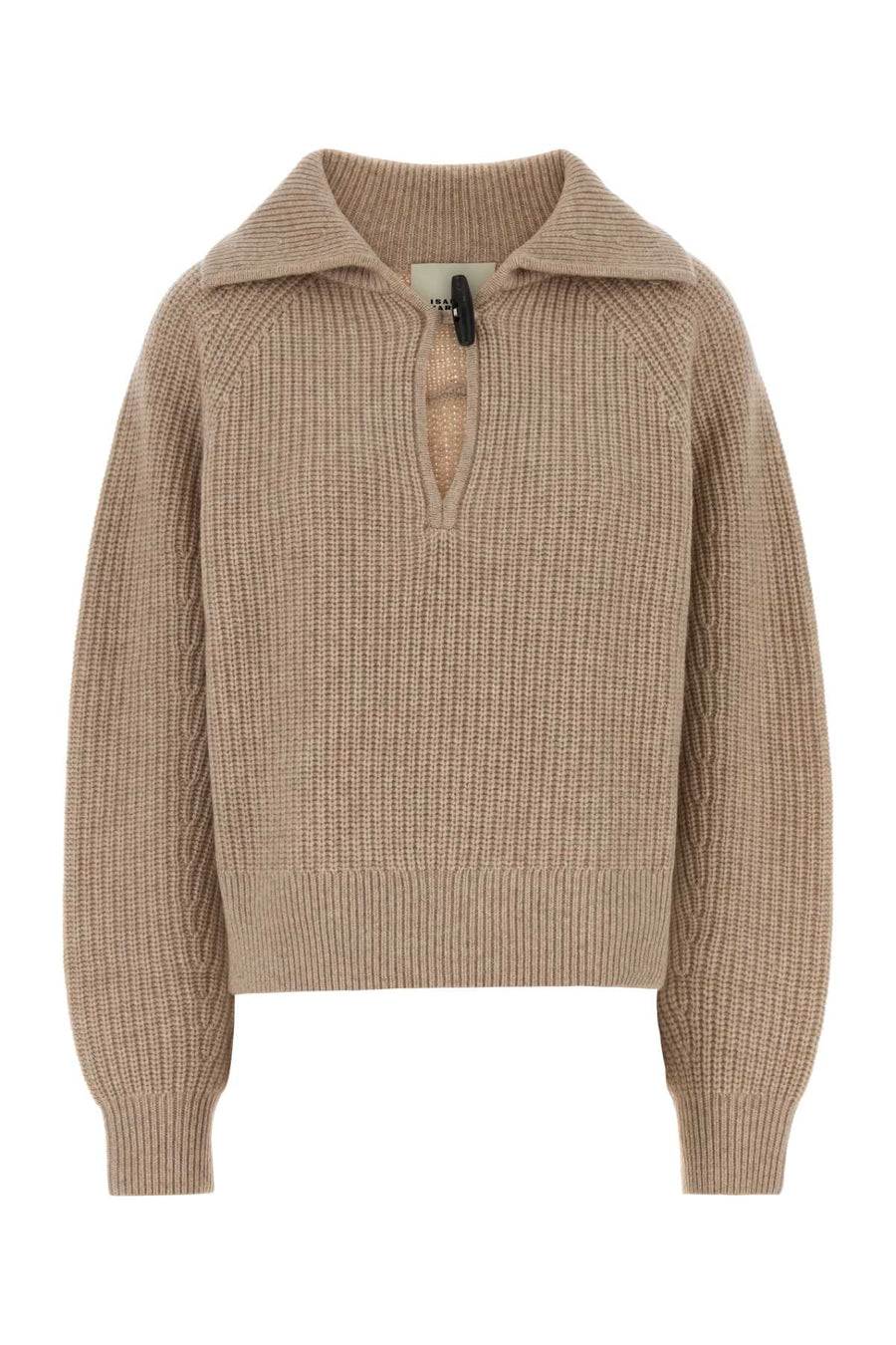 Beige Wool Blend Miranda Sweater Maglieria