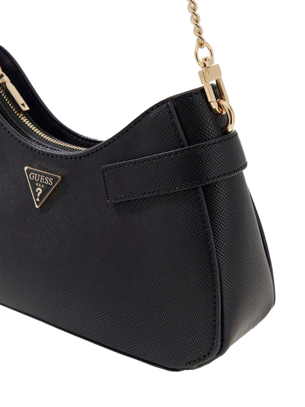 Guess 100% Polyurethane shoulder bag in black