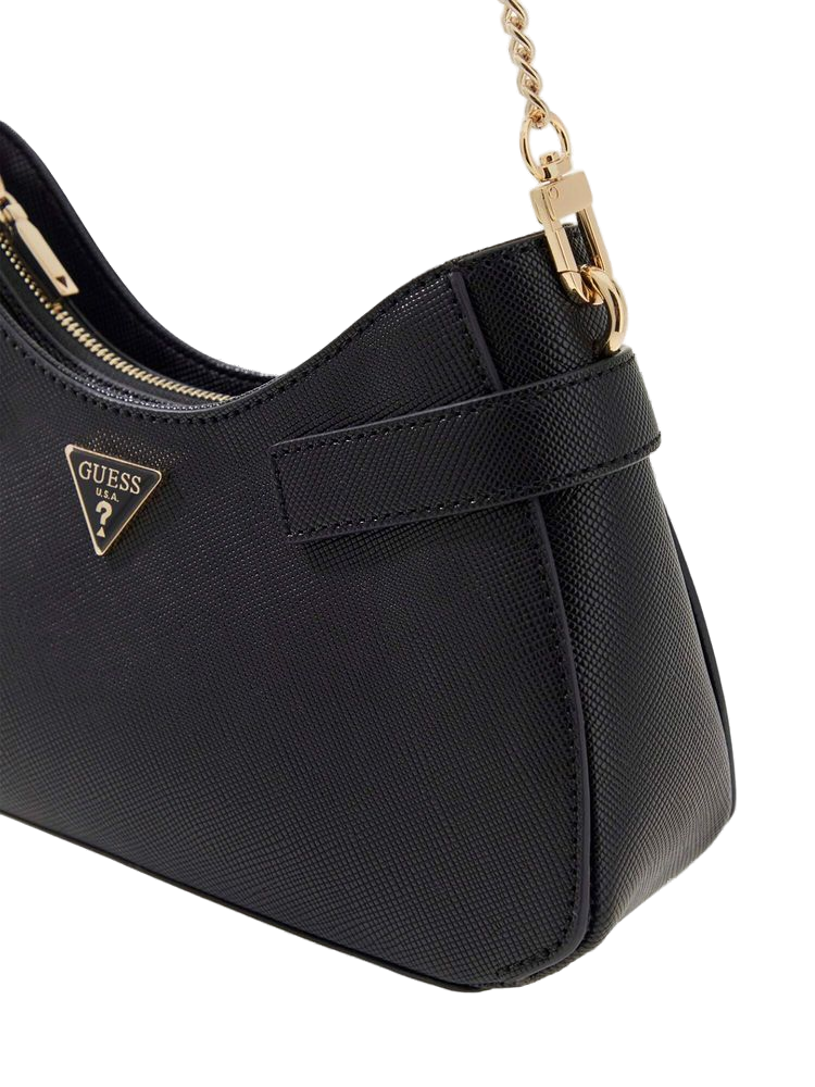 Guess 100% Polyurethane shoulder bag in black