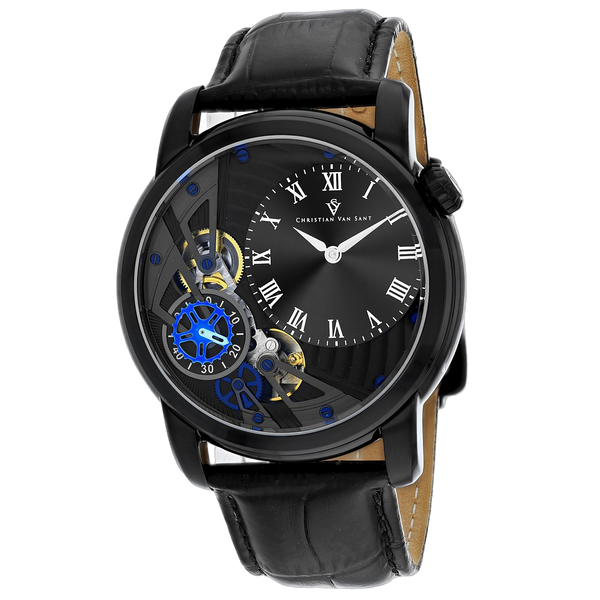 Christian Van Sant watch in black
