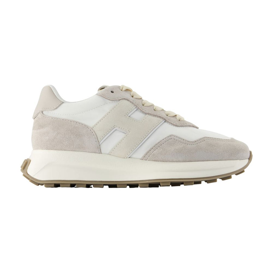 Hogan calfskin sneaker in multicolor