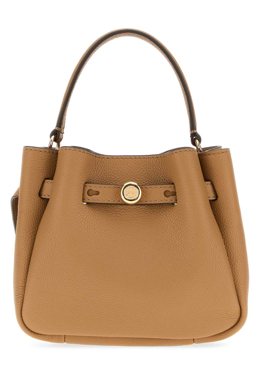 Camel Leather Mini Romy Bucket Bag Tiramisu Borse A Secchiello