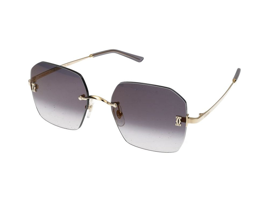 Cartier CT0591S Metal sunglasses in gold