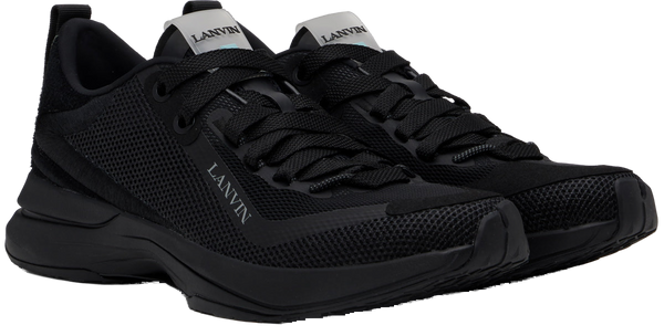Lanvin Mesh sneaker in black
