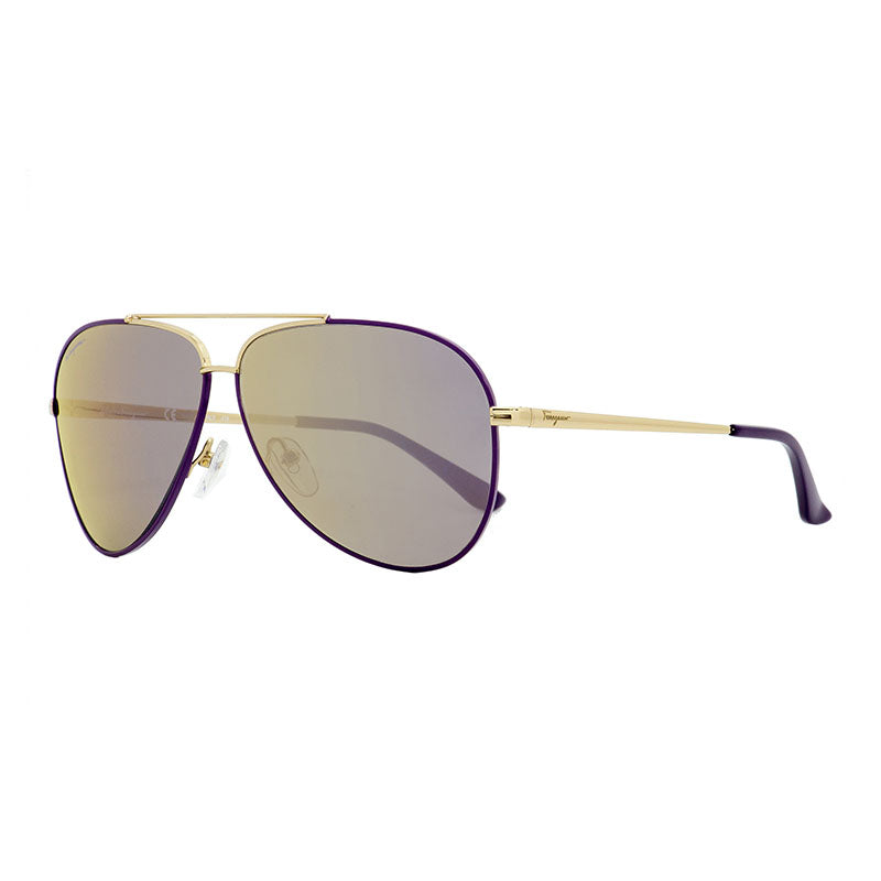 Ferragamo SF131S736 sunglasses in gold