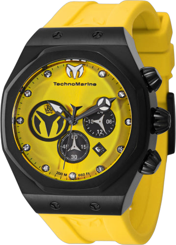 Technomarine watch in yellow