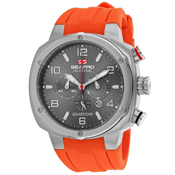 Seapro Stainless steel case watch in gray