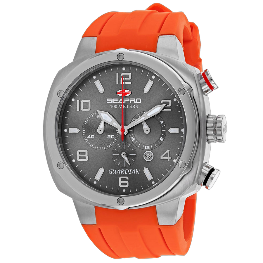 Seapro Stainless steel case watch in gray