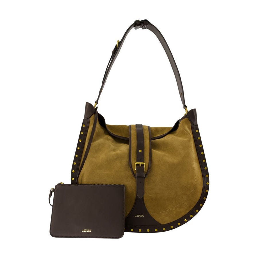 Isabel Marant Lambskin hobo bag in brown