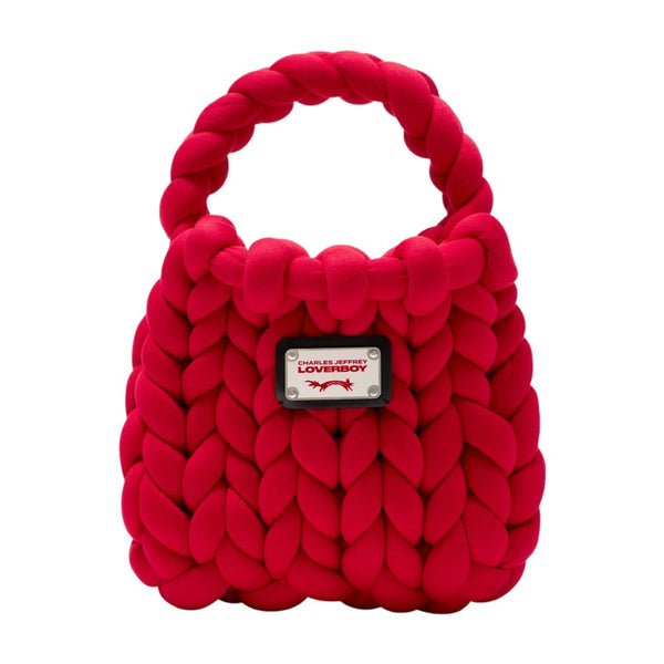 Charles Jeffrey Loverboy Synthetic mini bag in red