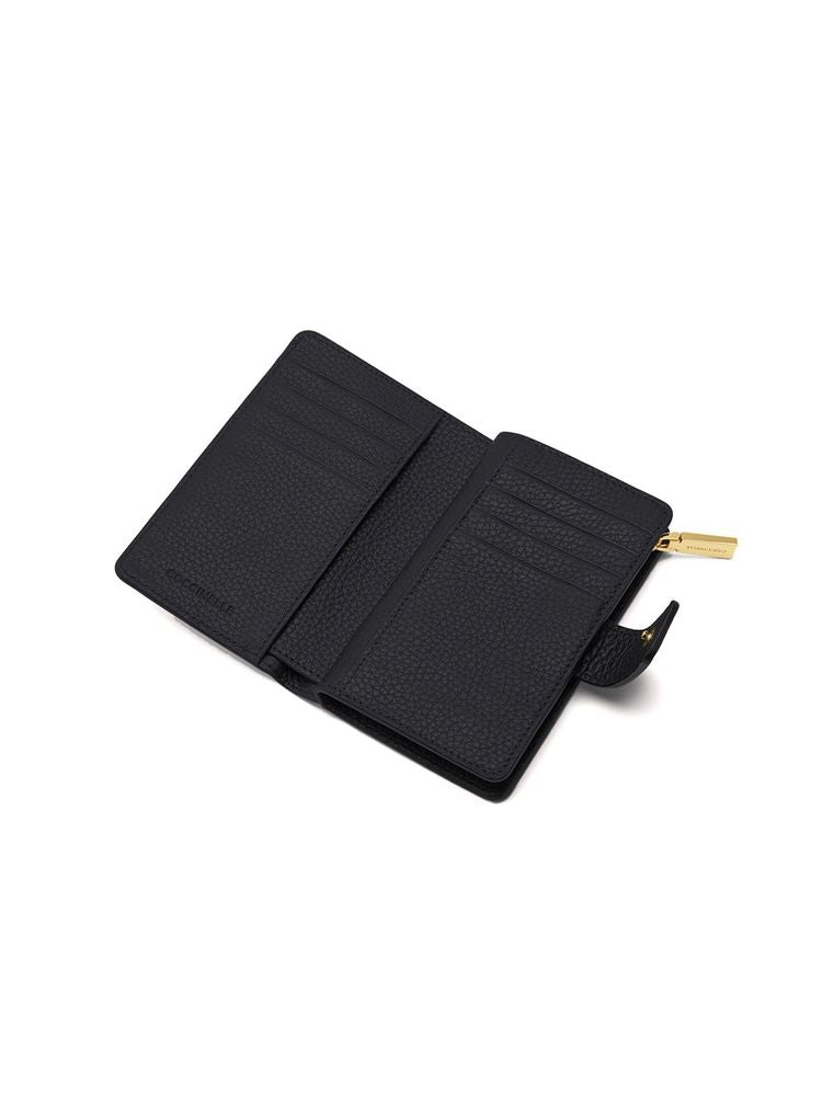 Coccinelle Wallet Black Cowhide Bags /